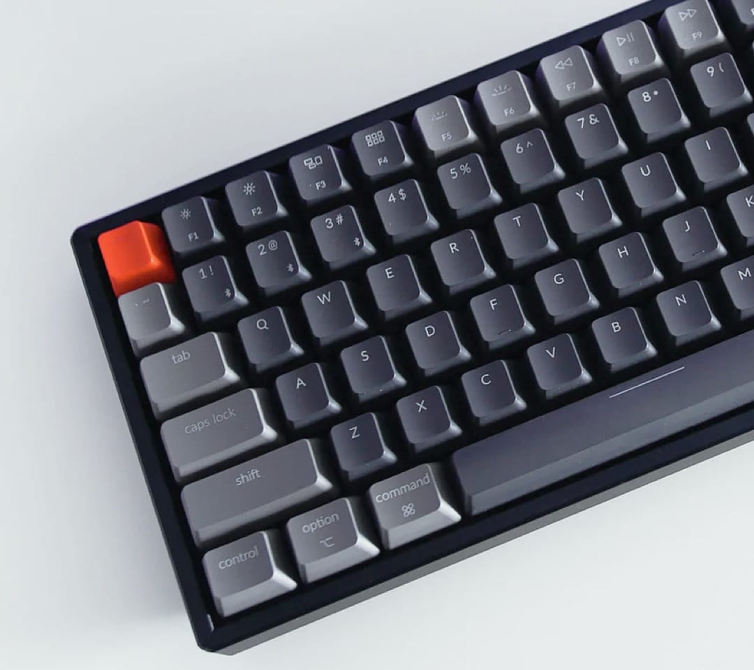 Photo of a mechanical keyboard